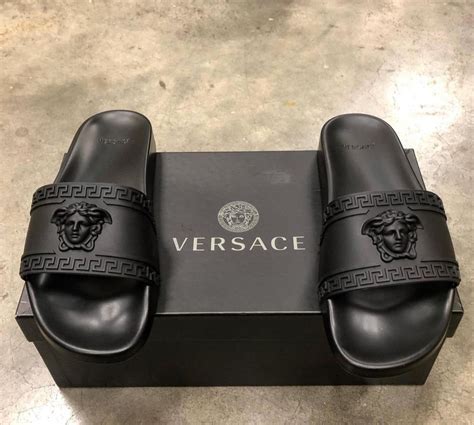 versace slides gold replica|farfetch versace flip flops.